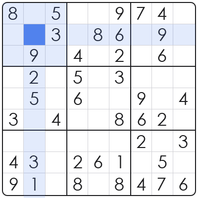 tricks for sudoku